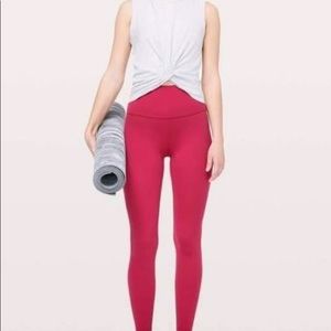 Magenta LuluLemon Aligns